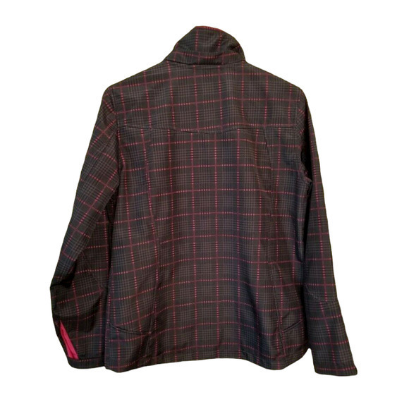 Free Country Jacket Black Fleece Lined Full Zip Women's Size Medium - Picture 4 of 5